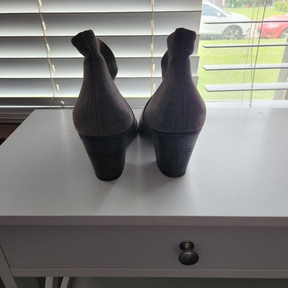 Paul Green Grey Boots Size 7.5 - Picture 5 of 7